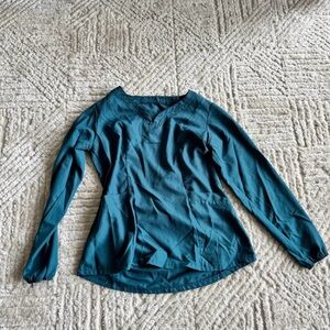 Teal Women's Scrub Top